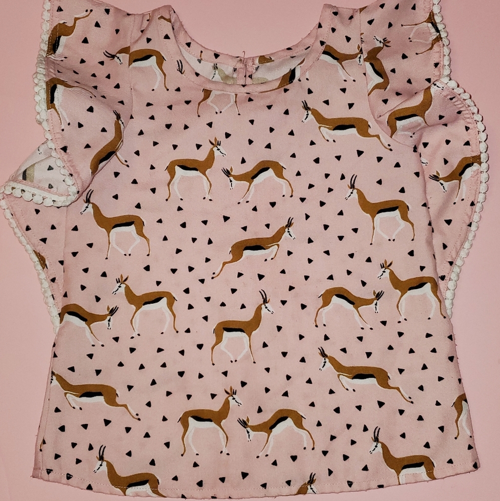 Blouse featuring Gazelles